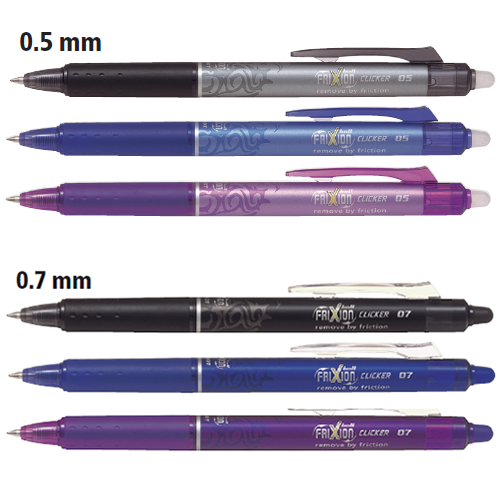 Save on Pilot FriXion Synergy Clicker Erasable & Refillable Pens Order  Online Delivery