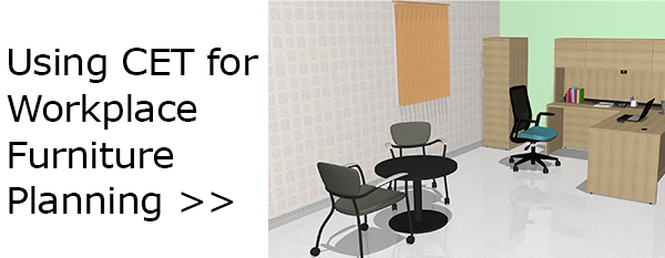 Unveiling the Advantages of Using CET for Workplace Furniture Planning