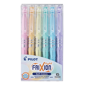 Pilot® FriXion® Light Erasable Highlighters Assorted Pastel Colours